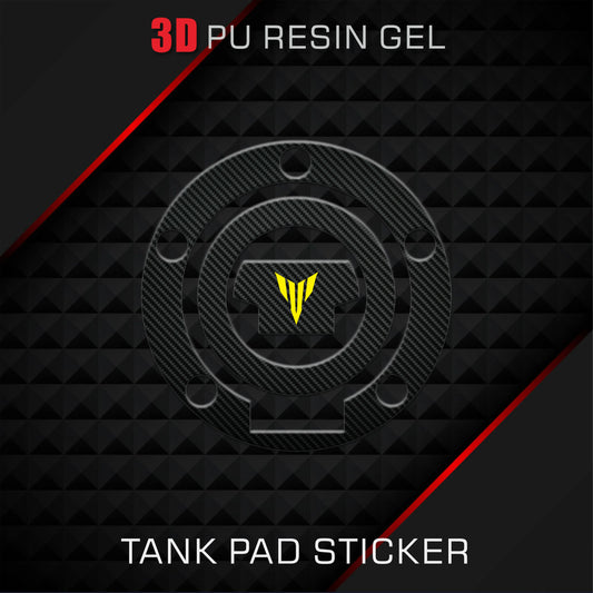3D Carbon Fiber Motorcycle Fuel Tank Pad Protector Sticker