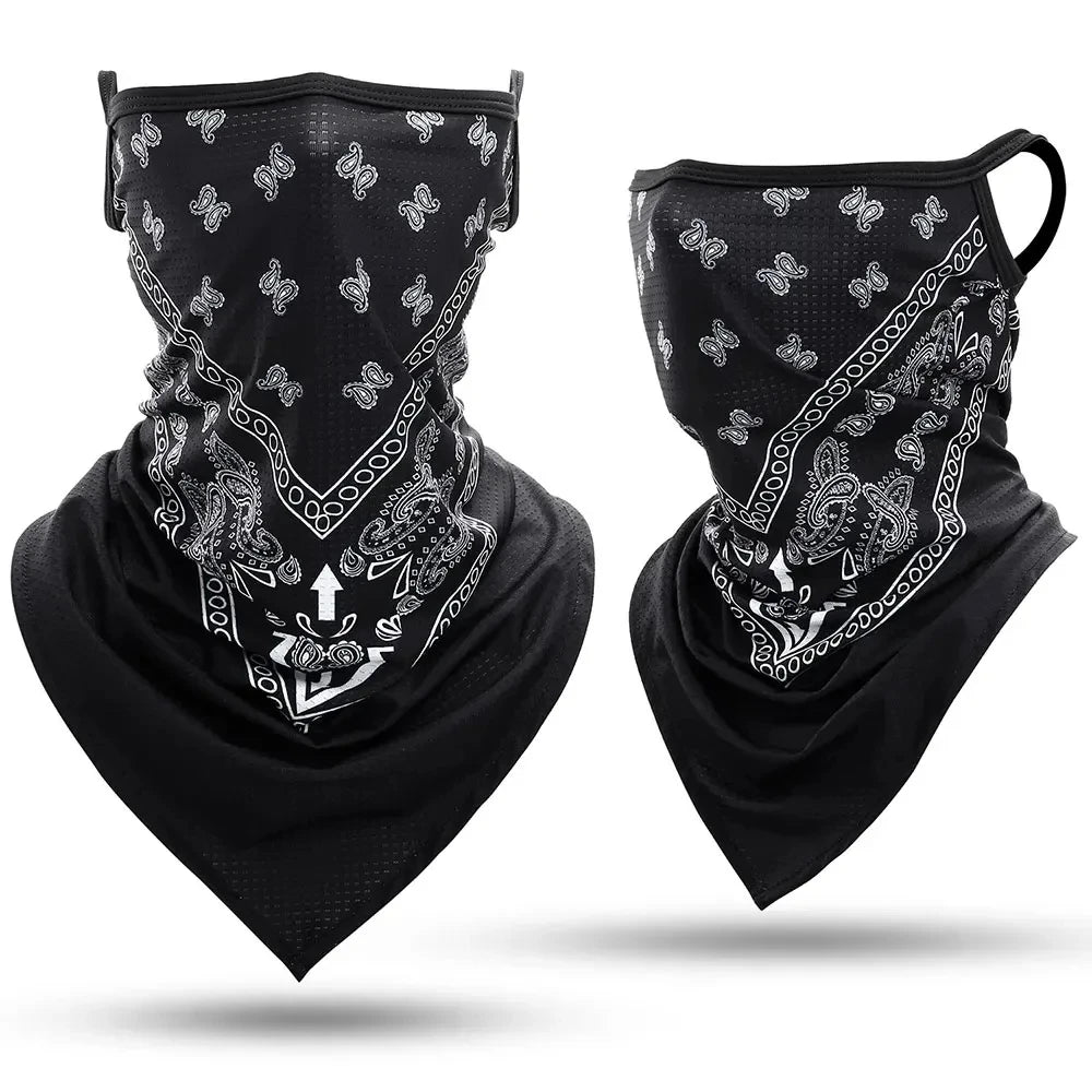 Breathable Sports Bandana & Neck Gaiter – UV Protection Face Mask
