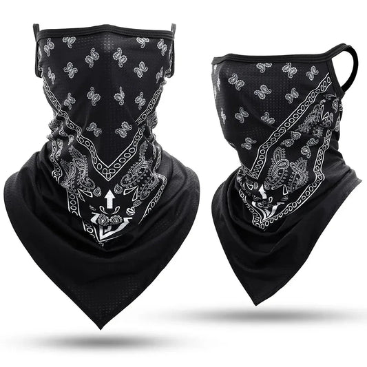 Breathable Sports Bandana & Neck Gaiter – UV Protection Face Mask
