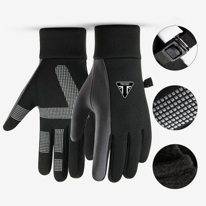 Winddichte Motorradhandschuhe – Warme Motocross-Handschuhe für den Outdoor-Bereich, L/XL
