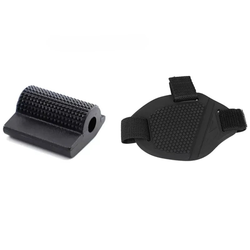 Motorcycle Gear Shift Protector Set – Rubber Shift Lever Tip & Shoe Pad