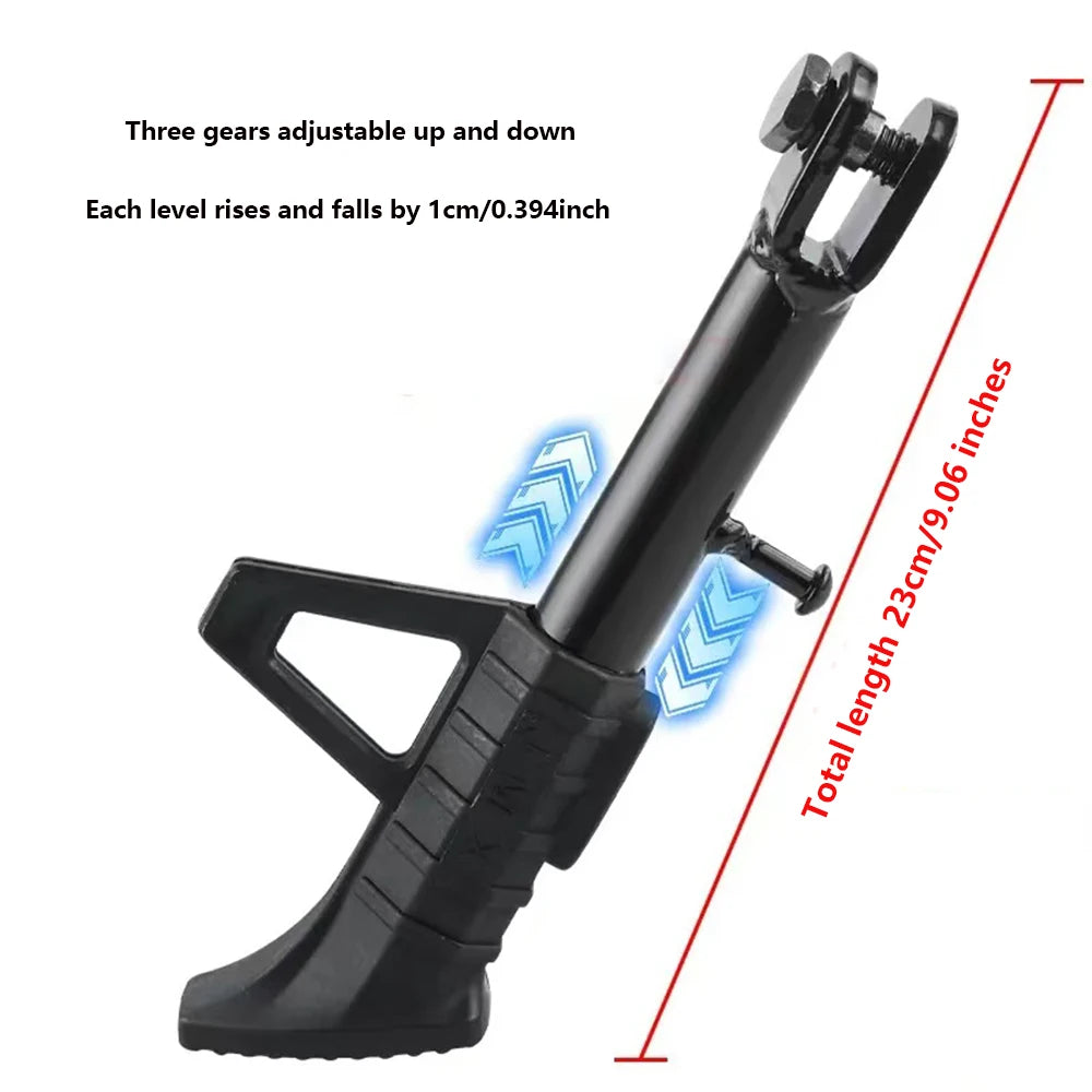 Universal Adjustable Tripod Motorcycle Kickstand Alloy Anti-Slip Parking Stand