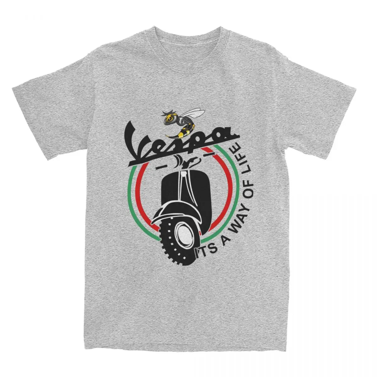 Men's Motorcycle Graphic T-Shirt – 100% Cotton S–5XL