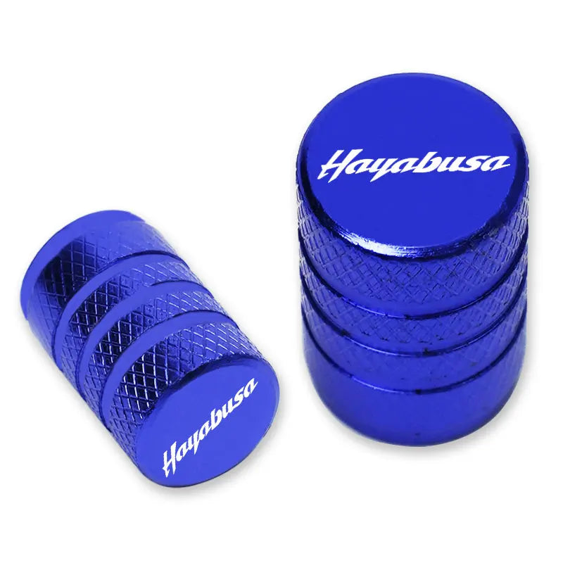 Motorcycle Tyre Valve Stem Caps – CNC Aluminium (Set of 2)