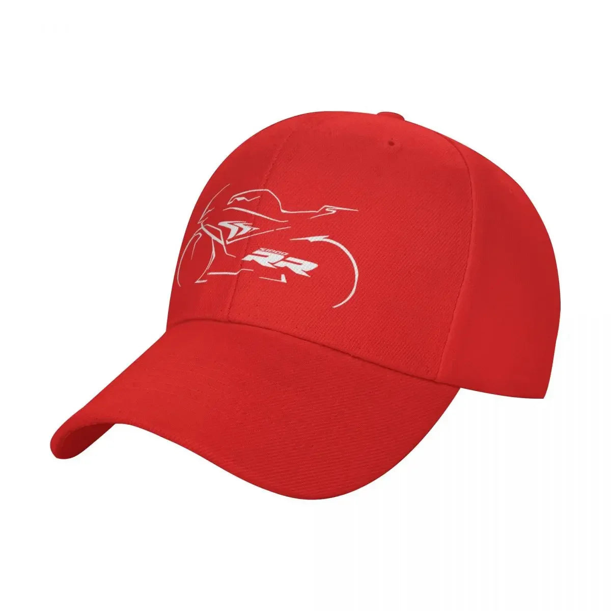 Casquette trucker à motif moto – casquette de baseball moto unisexe