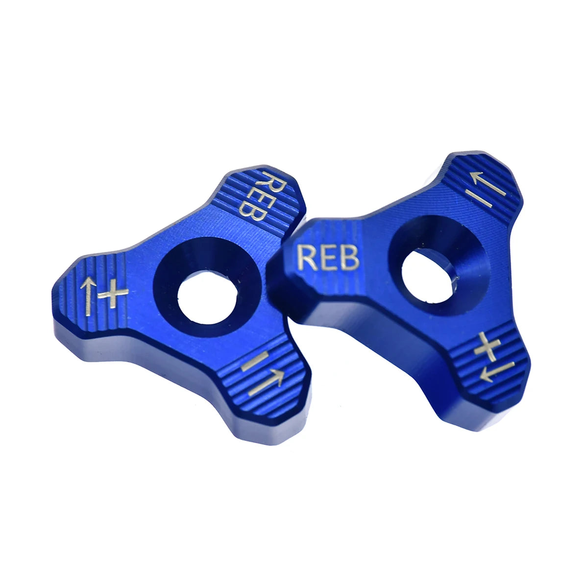Regolatore CNC della manopola della forcella in alluminio ricavato dal pieno – Forcelle WP da 48 mm per moto da cross