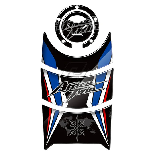 3D Motorcycle Tank Pad Protector – Fuel Gas Cap Sticker