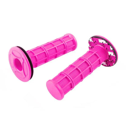 Poignées de guidon en caoutchouc – Paire universelle de 11.7cm pour mini-moto et moto tout-terrain