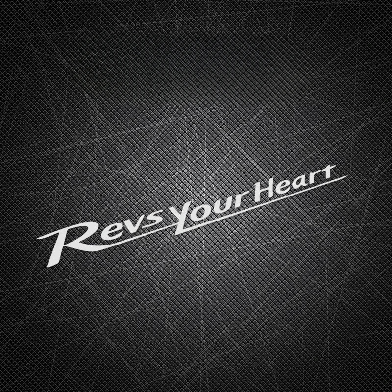 Revs Your Heart Motorcycle Sticker – Waterproof PVC Decal