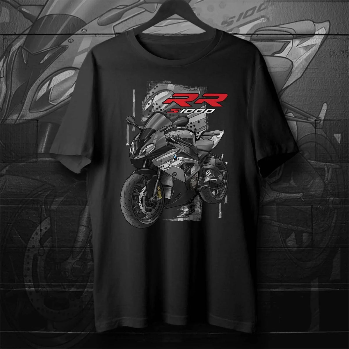 レトロ バイクグラフィック Tシャツ 綿100% 半袖 – メンズ ストリートウェア