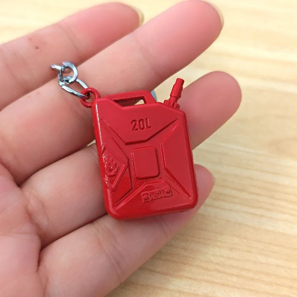 Metal Gas Tank Keychain for Men – Creative Petroleum Pot Key Ring Gift
