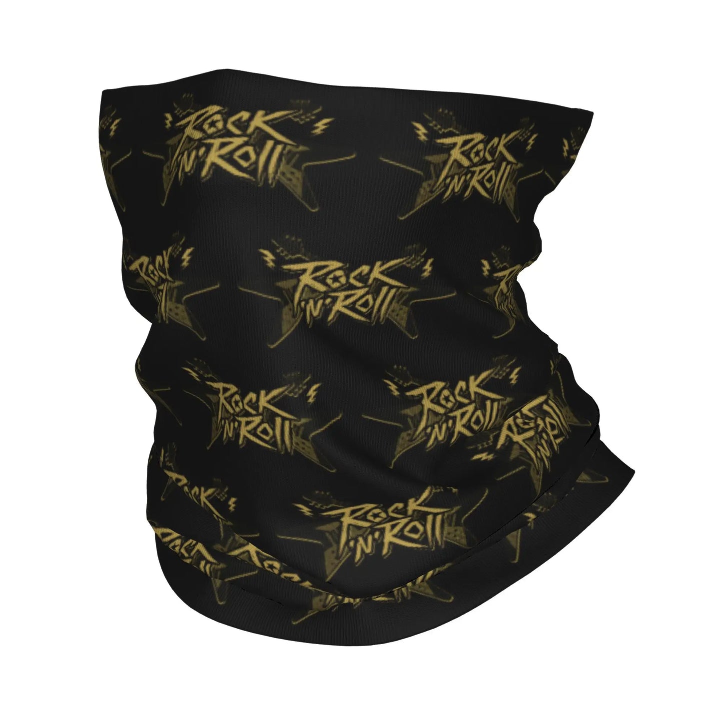 Rock & Skull Graphic Tube Bandana Neck Gaiter – Unisex Face Cover & Balaclava | 24 Designs