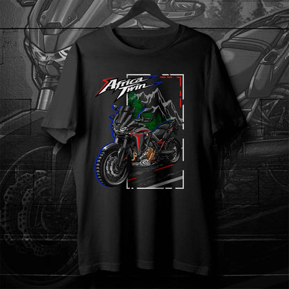 Men's Motorcycle Graphic Cotton Crew Neck T-Shirt