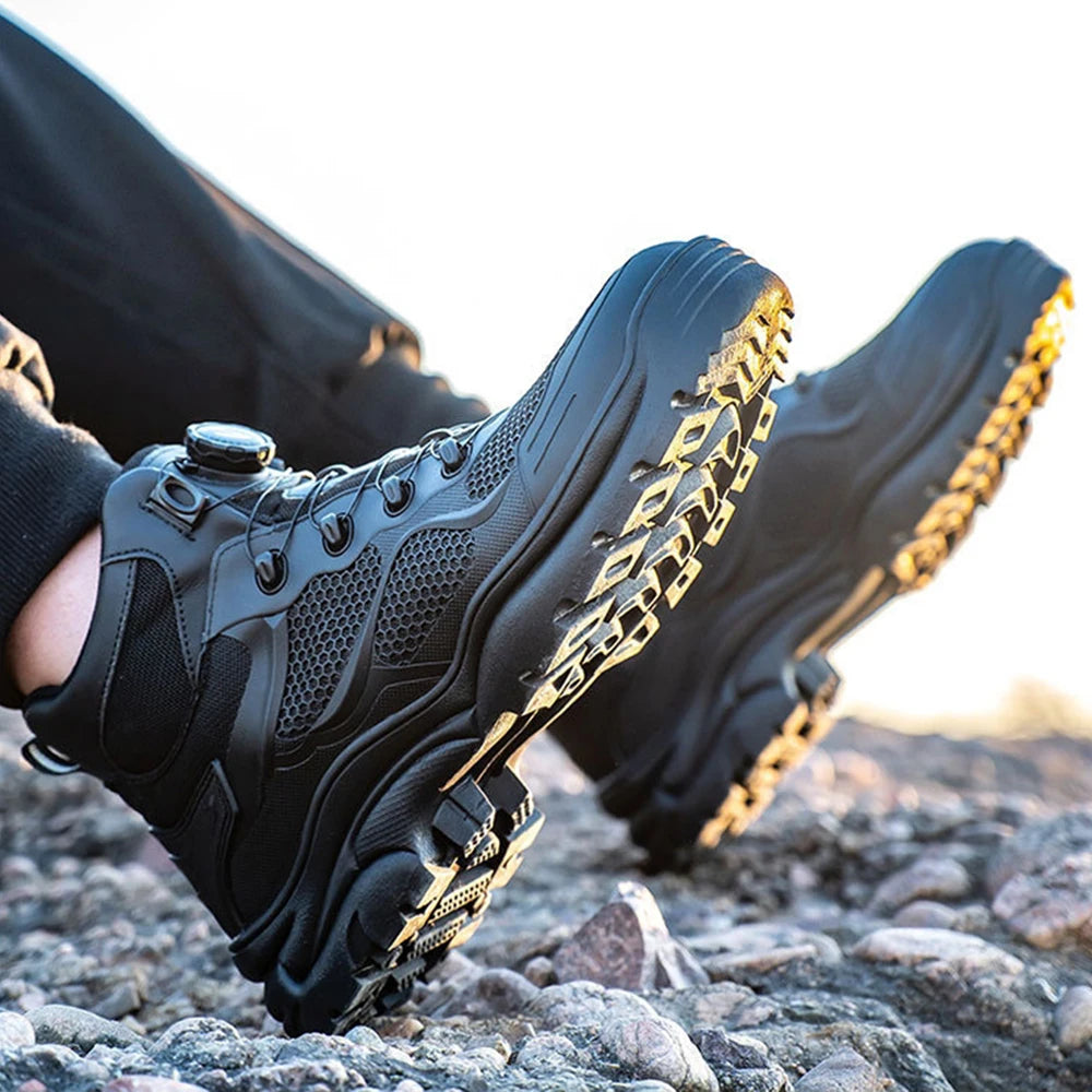 Motorcycle Riding Boots — Breathable, Anti-Slip & Waterproof