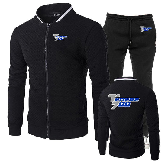Men's Motorcycle Rider Hoodie & Pants Co-ord Suit – Ventilated Spring & Autumn