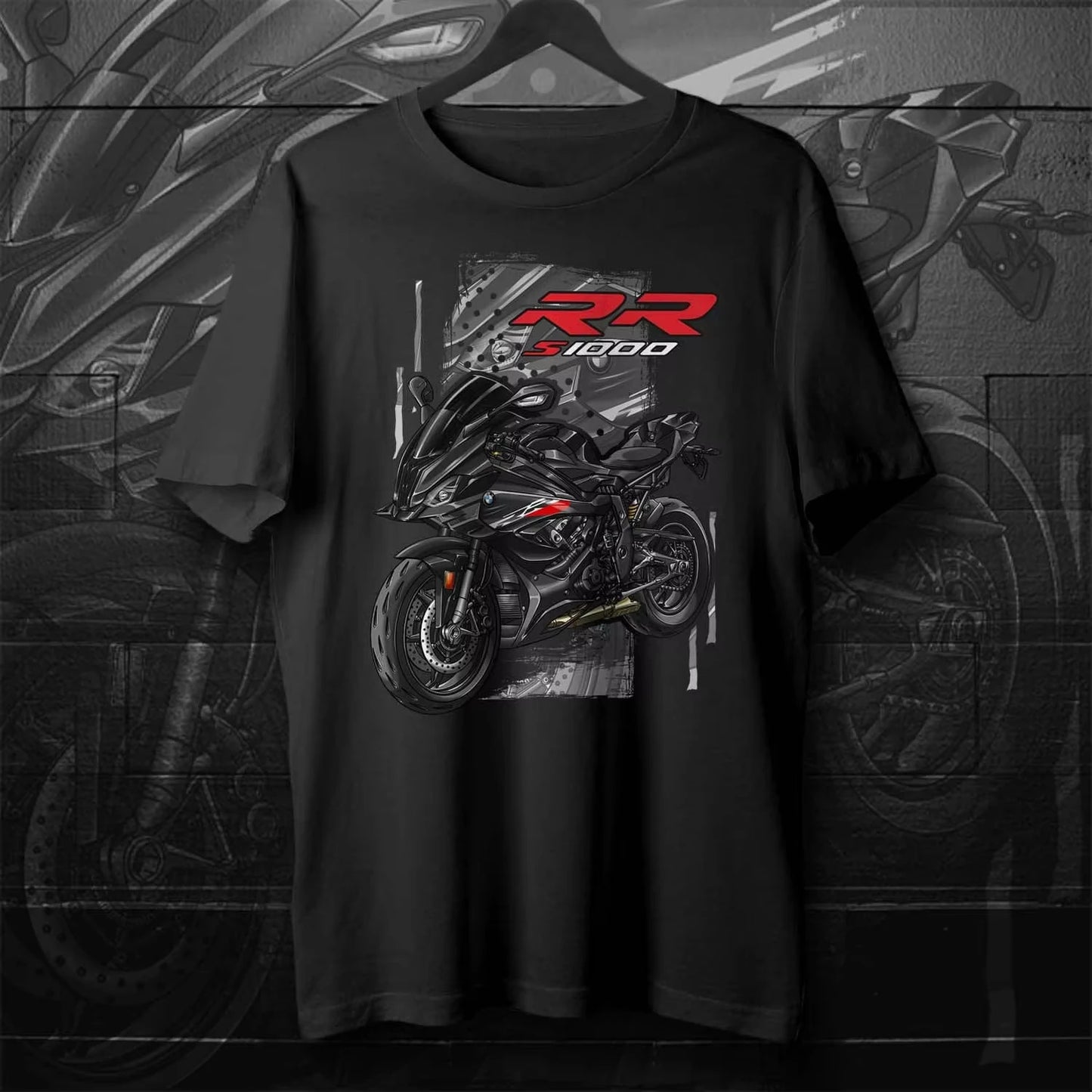 Motorcycle O-Neck Short Sleeve S1000RR Shirt