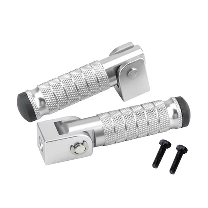 Repose-pieds arrière pliables en aluminium – M8 universels pour moto tout-terrain et vélo (paire)