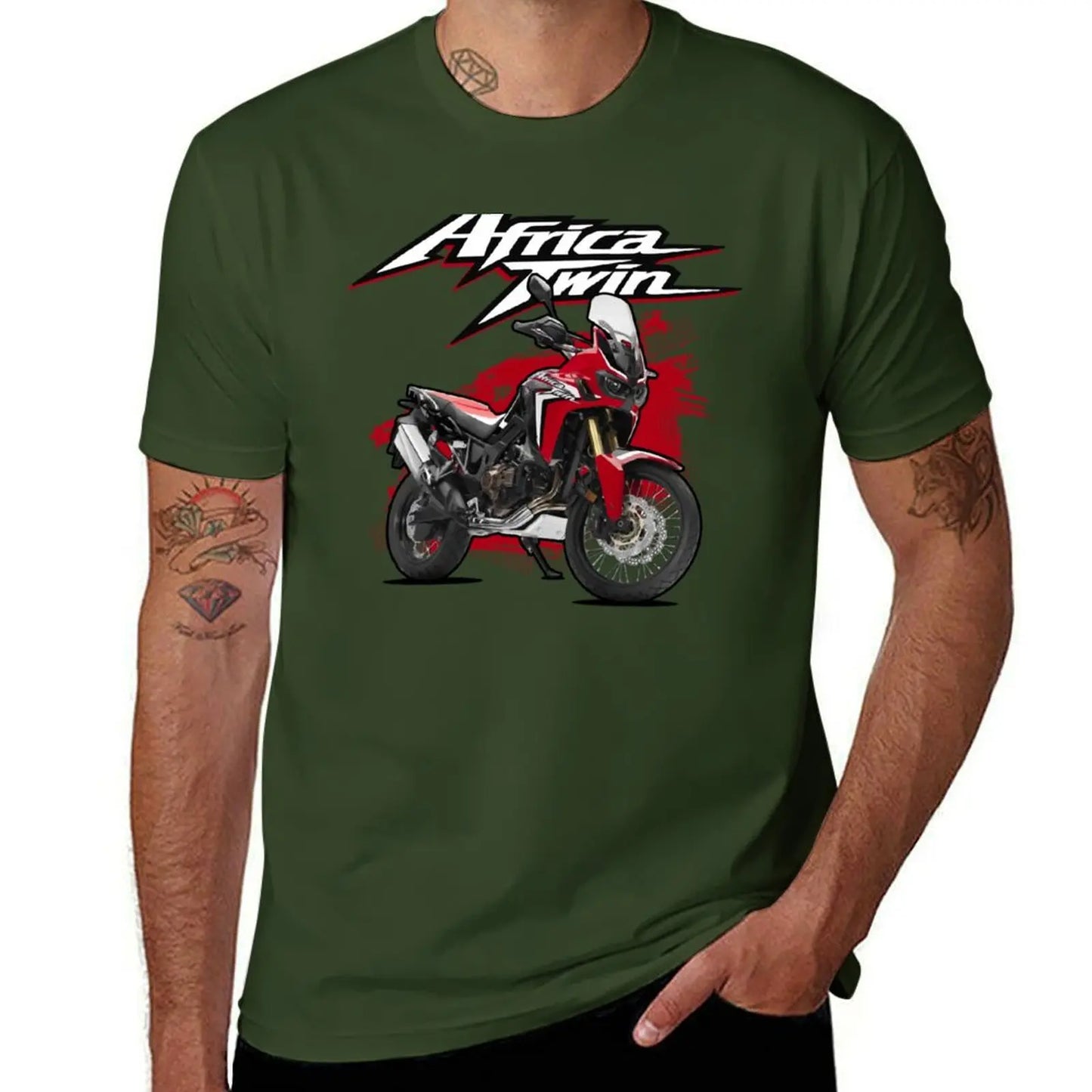 Men's Graphic Print Cotton T-Shirt – 12 Colors | S–5XL