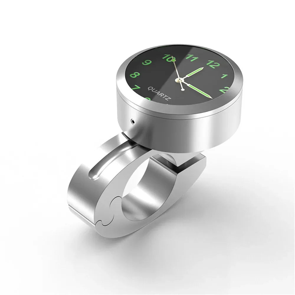 Billet Aluminium Motorcycle Handlebar Clock