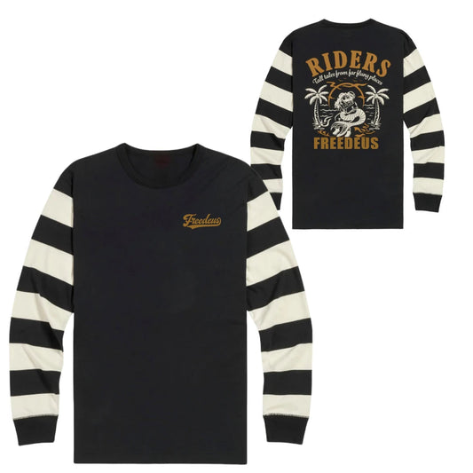 3D Printed Off-Road Motorcycle Long Sleeve T-Shirt