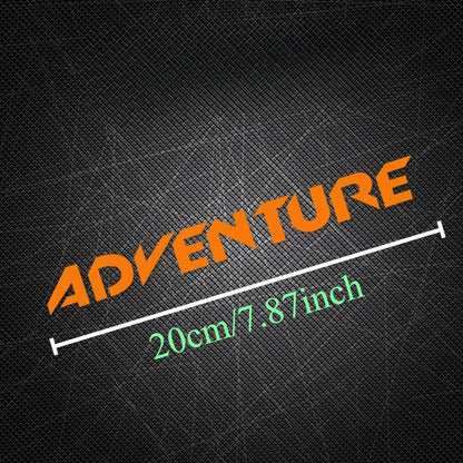 Adventure Waterproof Vinyl Decals – 20 cm