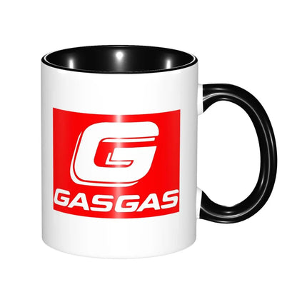 Mug de sport Gas – Tasse à café en céramique pour les courses de motos