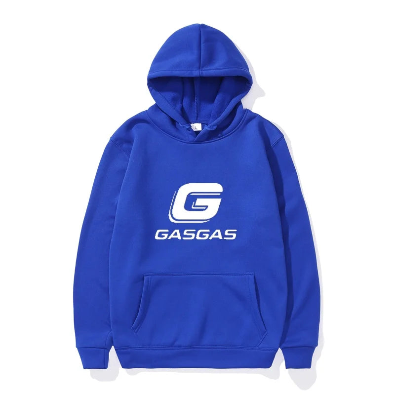 Men's Motorcycle Zipper Hoodie – Fleece Sweatshirt Jacket