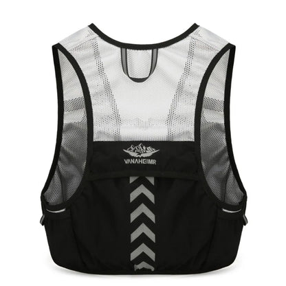 Reflective Vest Bag – High-Visibility Night Running & Cycling | Breathable Mesh