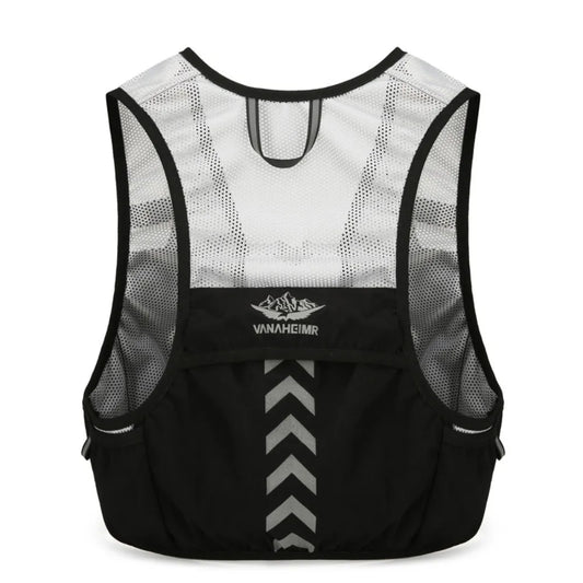 Reflective Vest Bag – High-Visibility Night Running & Cycling | Breathable Mesh