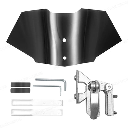 Motorcycle Wind Deflector Windscreen for Triumph Tiger 800 900 1200 – Adjustable Visor