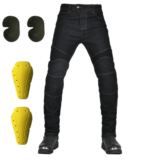 Motorcycle Riding Jeans – CE Protectors, Anti-Fall, All-Season