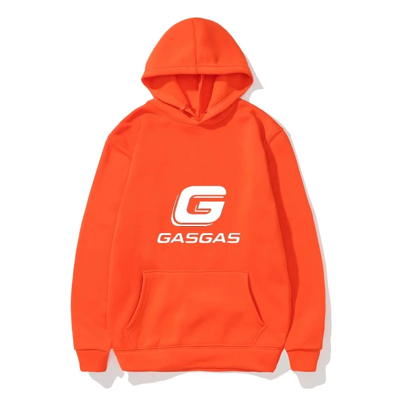 Men's Motorcycle Zipper Hoodie – Fleece Sweatshirt Jacket