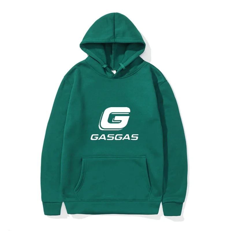 Men's Motorcycle Zipper Hoodie – Fleece Sweatshirt Jacket