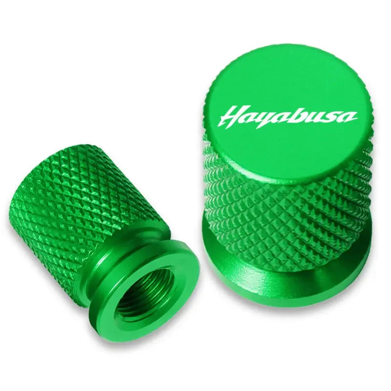 Motorcycle Tyre Valve Stem Caps – CNC Aluminium (Set of 2)