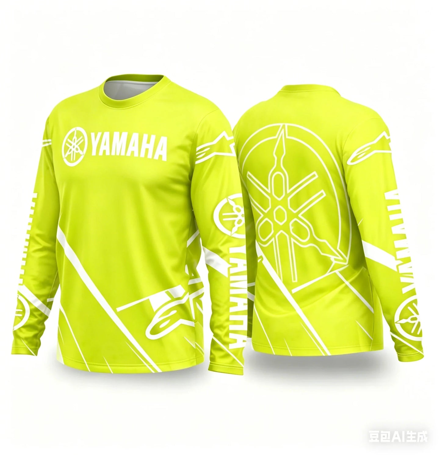Motorcycle Racing Long Sleeve Jersey – Breathable Off-Road Tee