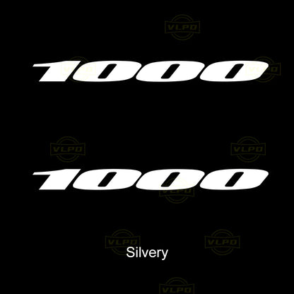 Motorcycle Glow Stickers – Waterproof Reflective Decal Pair