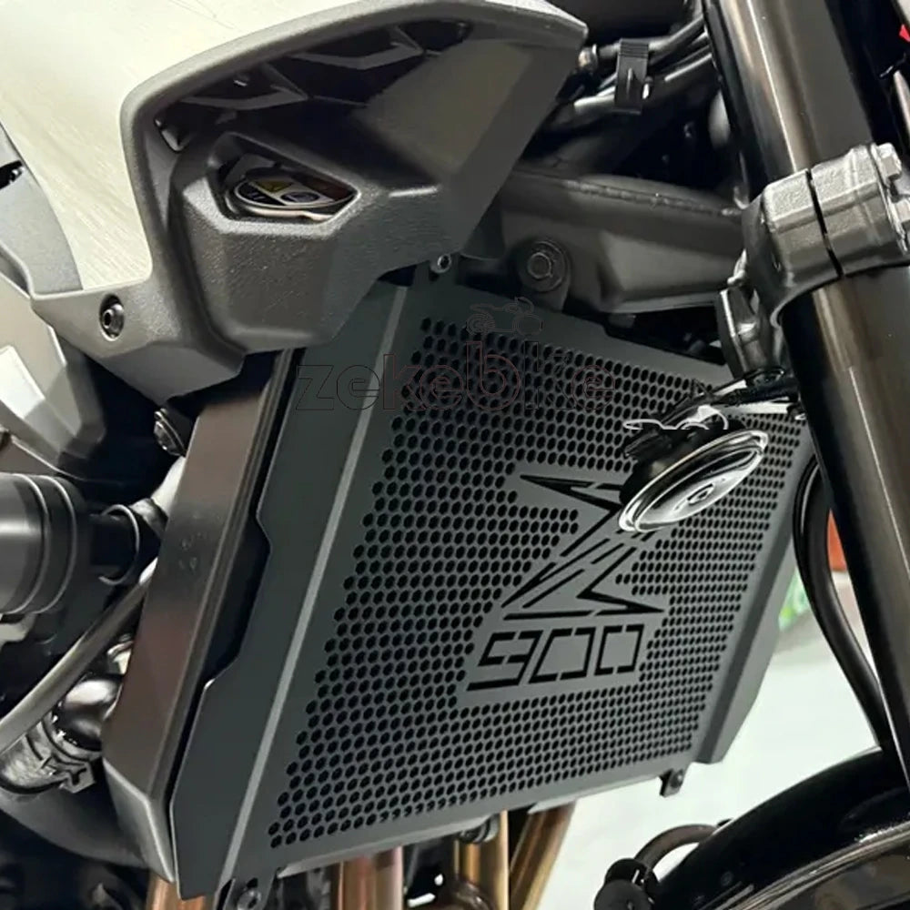 CNC Aluminum Motorcycle Radiator Guard & Engine Sump Protection Set
