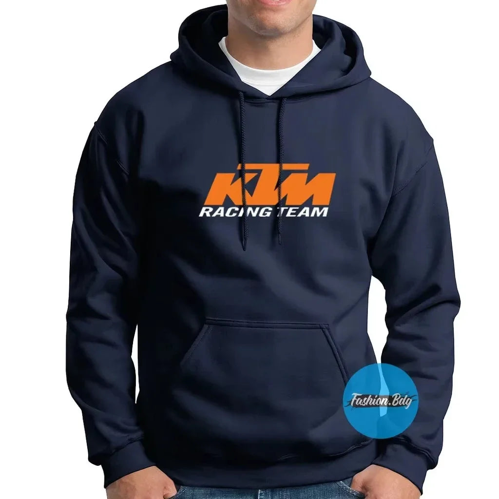 Moletom com capuz e estampa de piloto – fleece, estilo streetwear, outono e inverno
