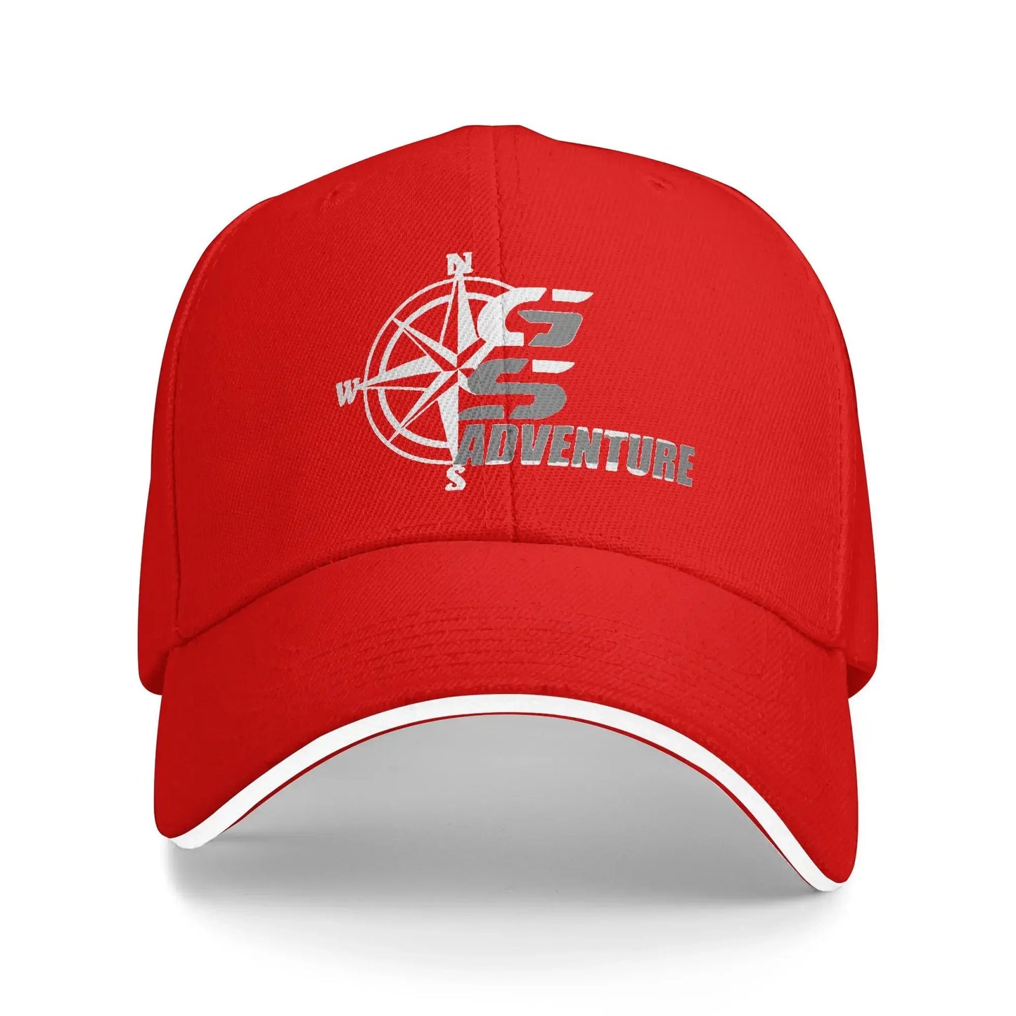 Motorcycle Outdoor Snapback Cap — Sun Protection, Adjustable, 8 Colors