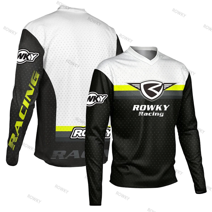 Long Sleeve Motocross Jersey – Quick-Dry Off-Road Shirt for Men & Women