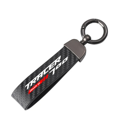 Porte-clés en cuir pour moto – Boucle en fer à cheval, accessoire pour motard