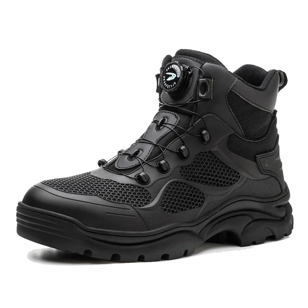 Motorcycle Riding Boots — Breathable, Anti-Slip & Waterproof