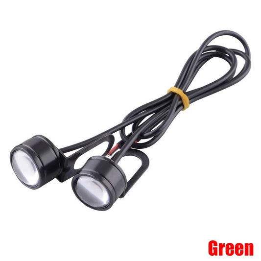 Mini LED Eagle Eye Motorcycle Daytime Running Light – 2pcs