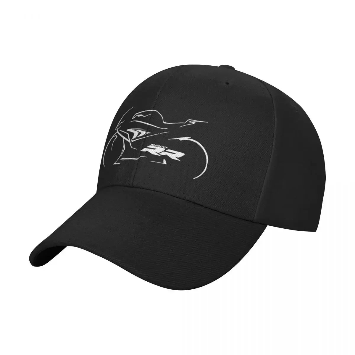 Casquette trucker à motif moto – casquette de baseball moto unisexe