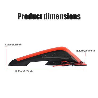 Ailerons aérodynamiques LED pour moto – Spoilers latéraux universels de carénage (2 pièces)
