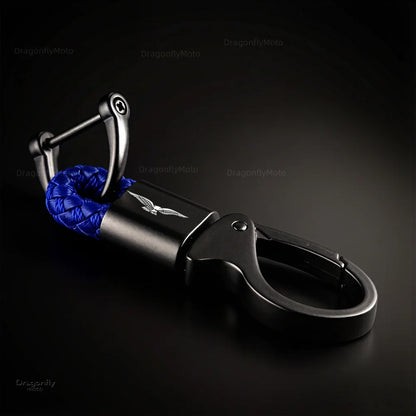 Motorcycle Zinc Alloy Keychain – Metal Key Ring Holder for Riders