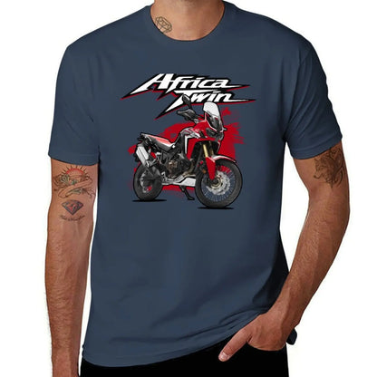 Men's Graphic Print Cotton T-Shirt – 12 Colors | S–5XL