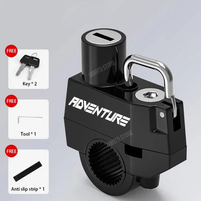 Motorcycle Handlebar Lock with 2 Keys