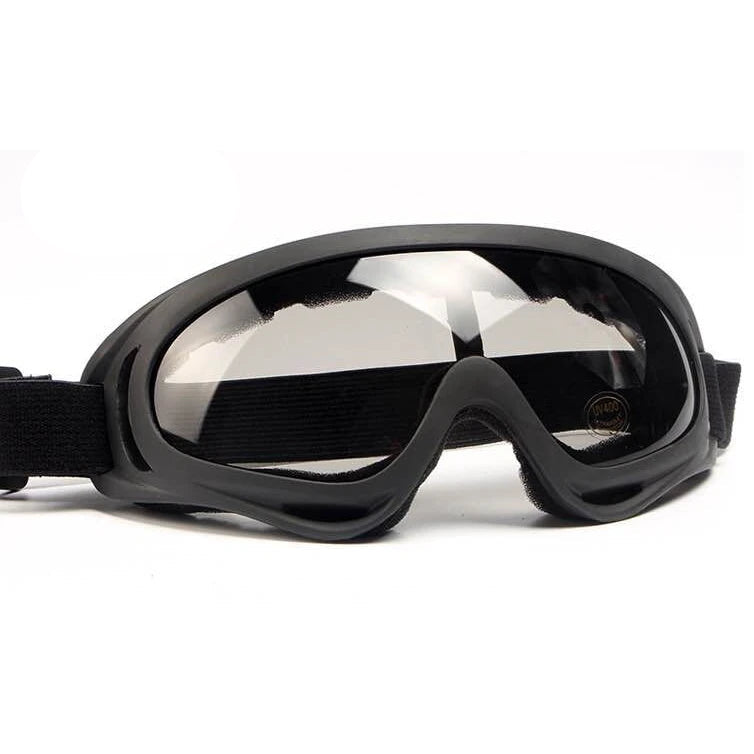 Tactical Windproof Motorcycle Goggles & Face Mask Protective Set