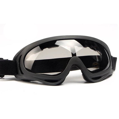 Tactical Windproof Motorcycle Goggles & Face Mask Protective Set